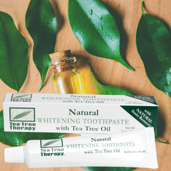 Tea Tree Therapy Natural, Stain Remover, Oral Care Whitening Toothpaste