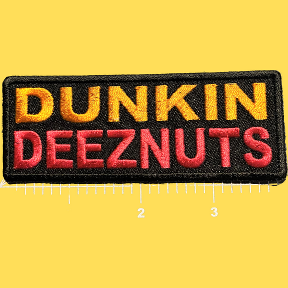 Dunkin Deeznuts Embroidered Patch