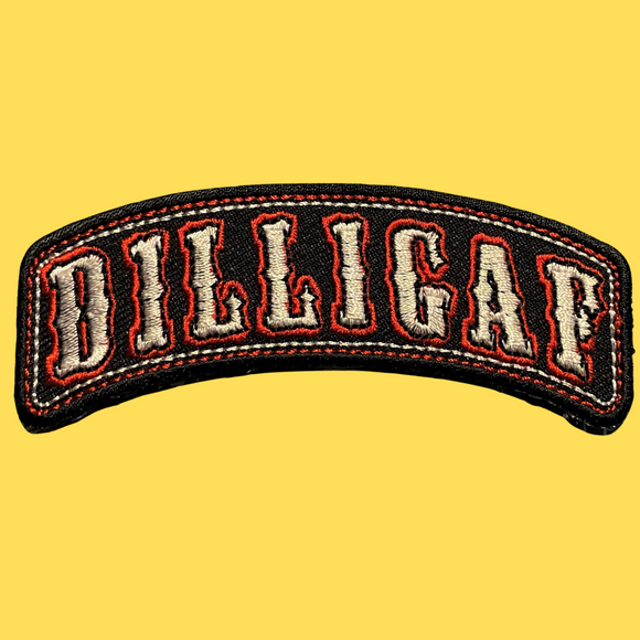 Dilligaf Rocker Embroidered Patch