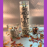 Naughty Candles, Unique Gifts for Him & Her, Adult Humor, Naughty Gifts for him Candles, Naughty Shot Glasses, Custom Shot glasses, custom candles, personalized shot glasses - Evolve Boutique 