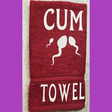 Cum Towel, Thanks for the Orgasms Towel, After Sex, Cum again, Sex towel - Evolve Boutique 