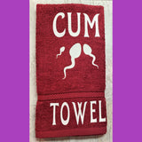 Cum Towel, Thanks for the Orgasms Towel, After Sex, Cum again, Sex towel - Evolve Boutique 