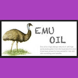 Emu Oil, Discomfort from Eczema, Psoriasis, Diaper Rash, Shingles, Joint and Muscle Pain, Inflammation, Wounds - Evolve Boutique 