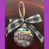 Memorial Christmas Tree Ornaments, Personalize Christmas Tree Ornaments, Tree Decorations, Unique Handmade Christmas Gifts, Memorial Gifts - Evolve Boutique 